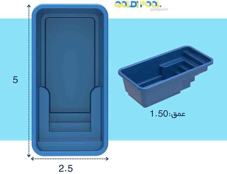 خرید استخرپیش ساخته