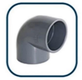 خرید زانو 90 درجه چسبی سایز 32 پیمتاش ترکیه