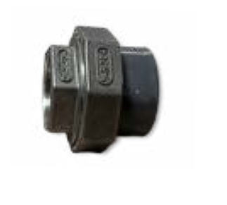 مهره ماسوره یکسر دنده استیل UPVC