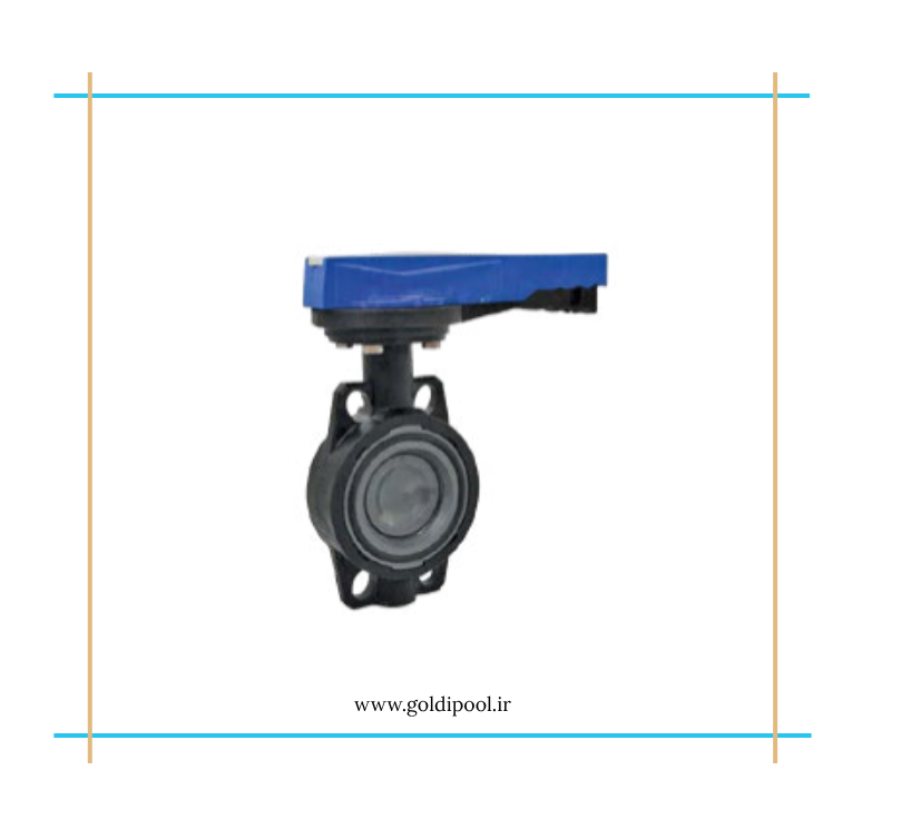 شیر پروانه UPVC برند پیمتاش در کلاردشت